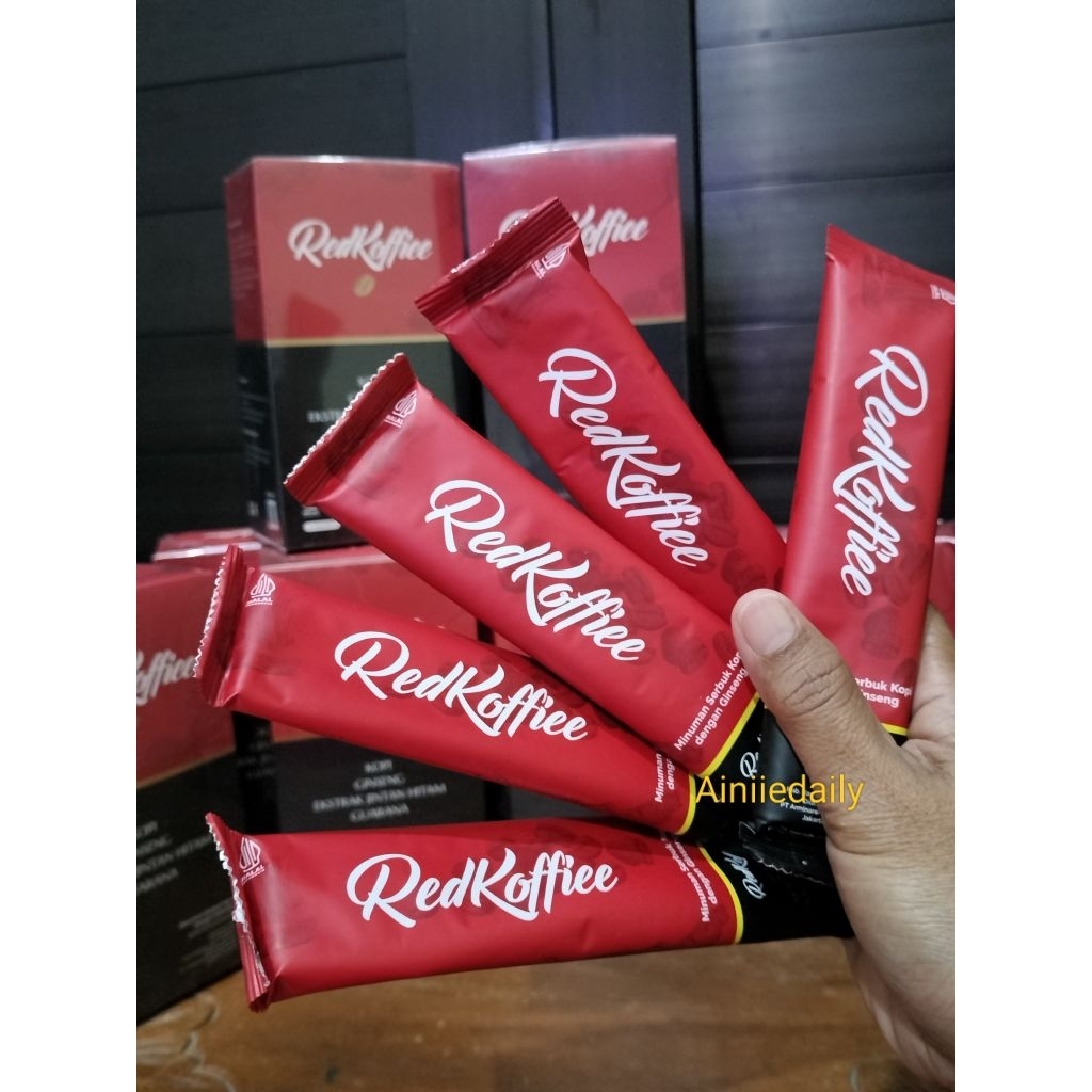 

RED KOFFIEE, Kopi Sehat, Nikmat, dipadu dengan Guarana, Ginseng, Meningkatkan Stamina