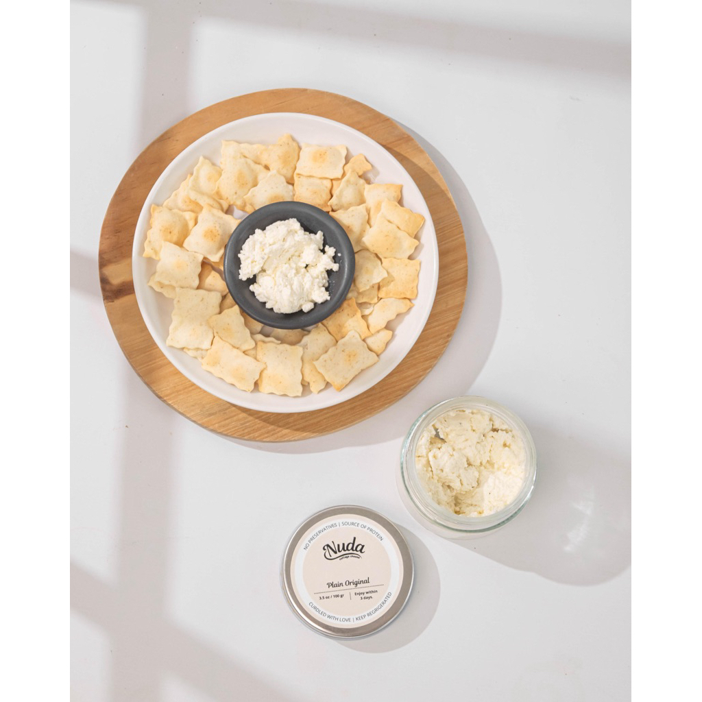 

Nuda Cottage Cheese Plain Original | Keju Sehat Tinggi Protein Rendah Lemak