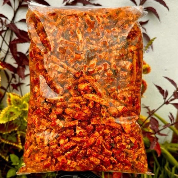 

Basreng Pedas Daun Jeruk 1kg Bumbu Cikruh