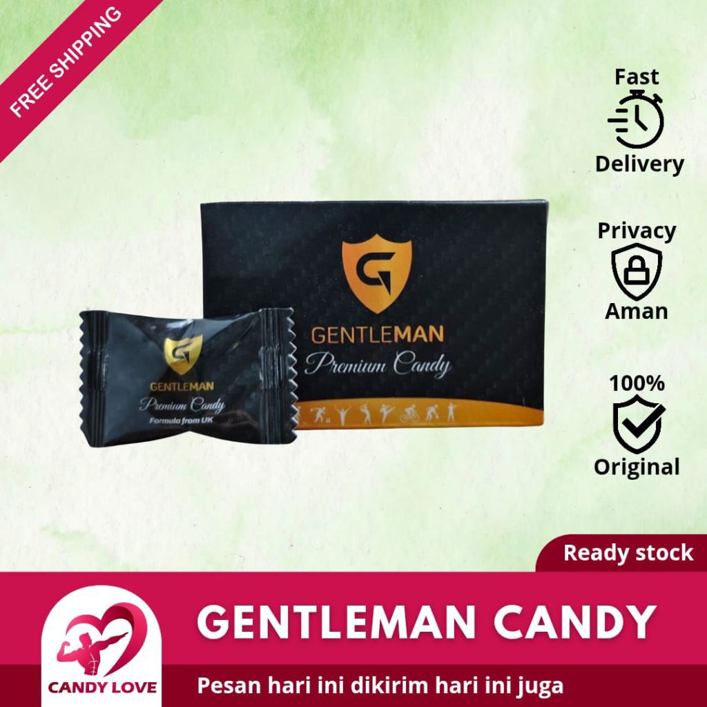 Permen Pria Gentleman Premium Candy ( 1 Box Isi 4 Pcs ) Membantu Memelihara Stamina Bukan X Men Cand