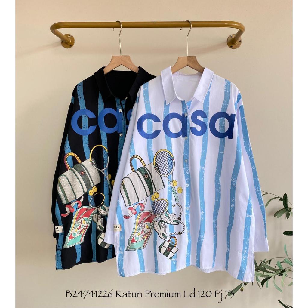 Baju Atasan Katun Poplin LD 120 Wanita / Fashion Baju Kerja Polos Cewek Terbaru / Pakaian Kantor Wan