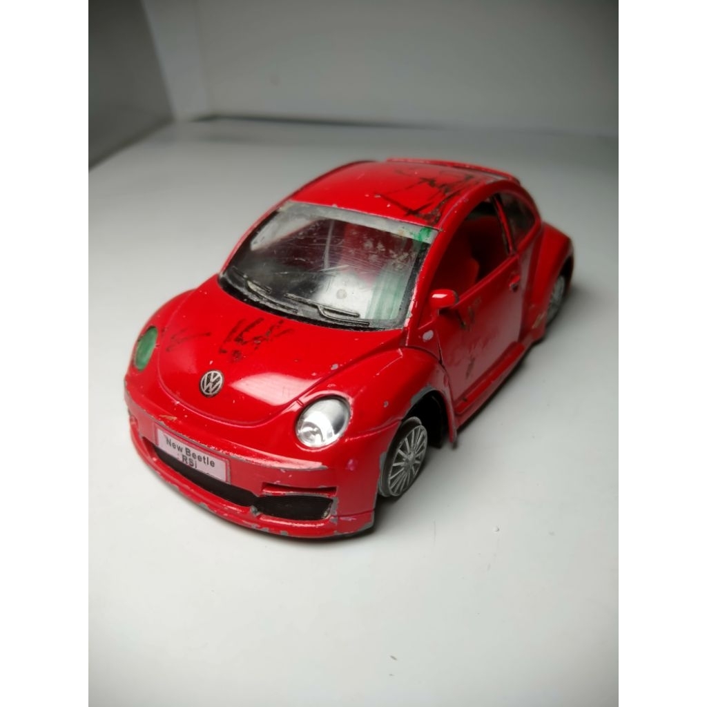 Kinsmart Volkswagen New Beetle Rsi 1/32 Loose Junk