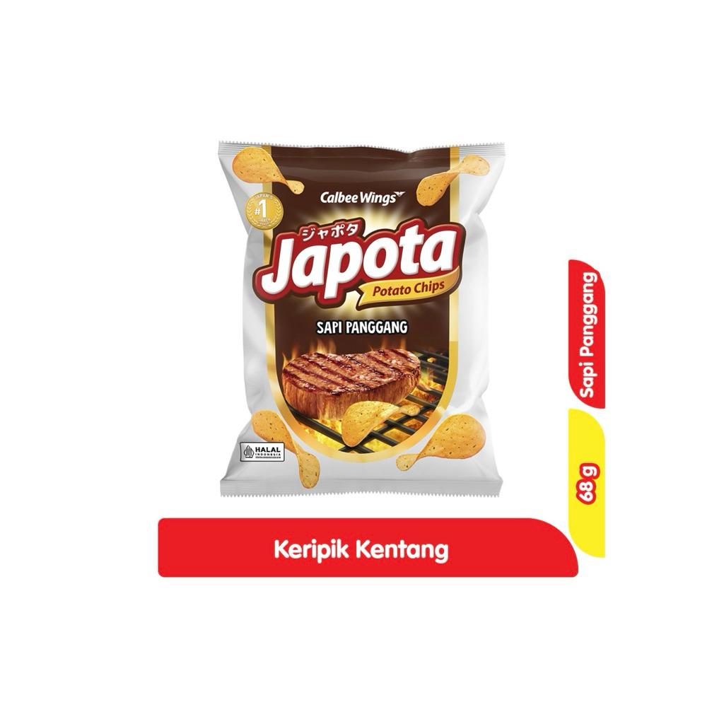 

Japota Keripik Kentang Sapi panggang 68 g