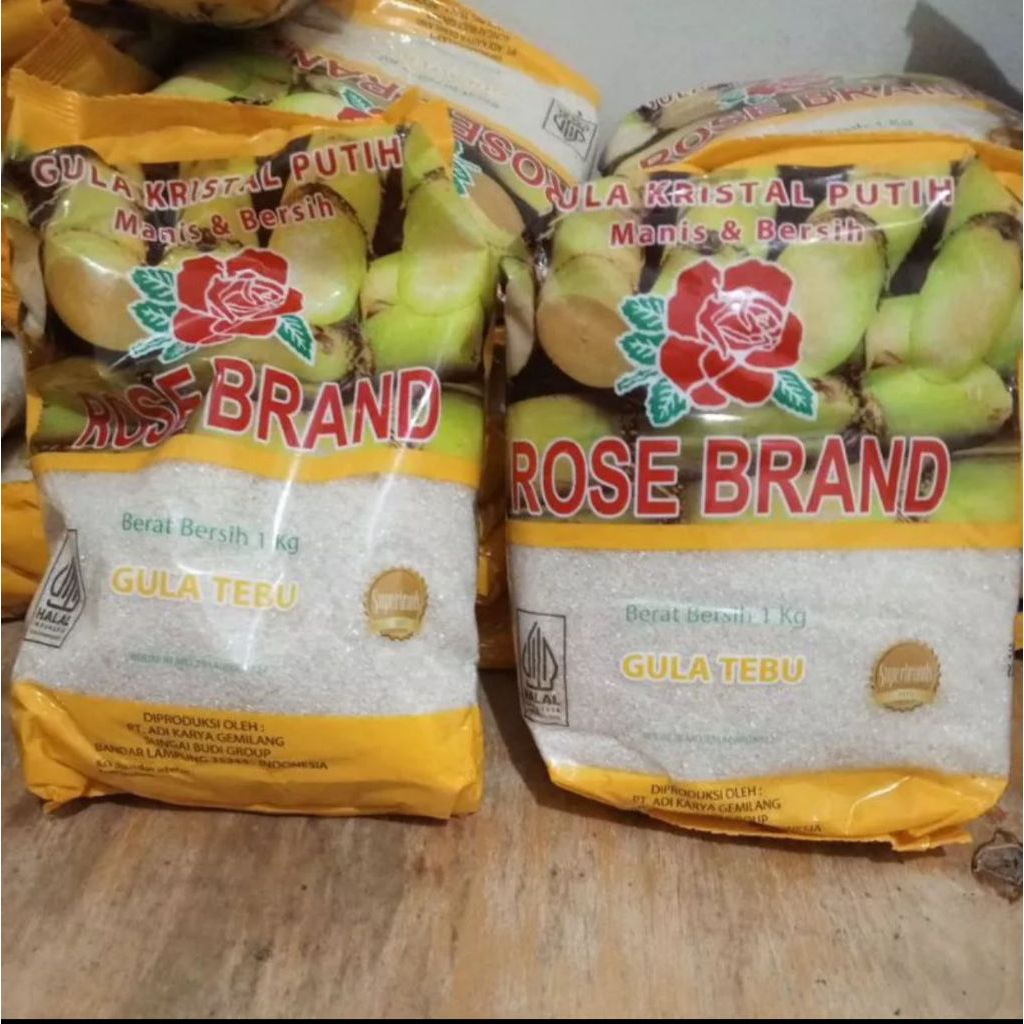 

gula rose brand 20 kg
