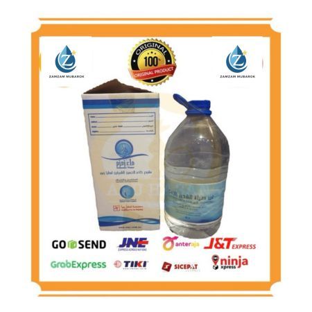 

Air Zamzam Asli Mekkah 5 Liter l Air Zamzam Original Import Makkah Umroh Haji | Air Barokah Murni