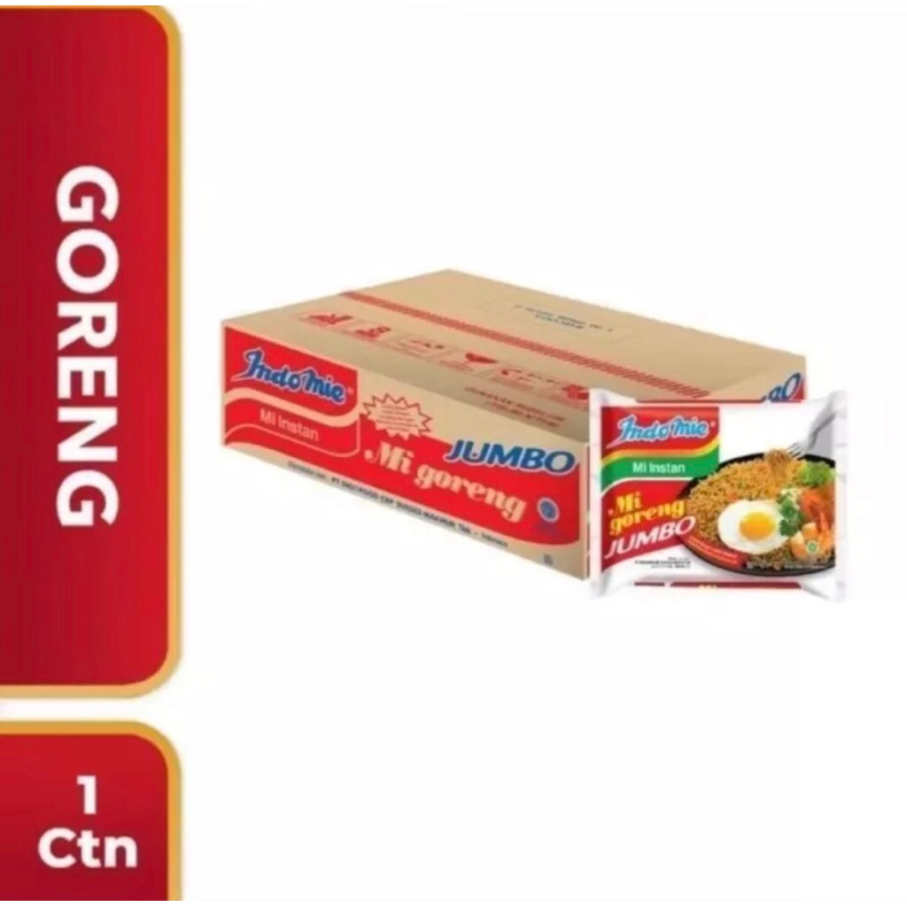 Indomie Goreng Jumbo 1 dus (isi 24)