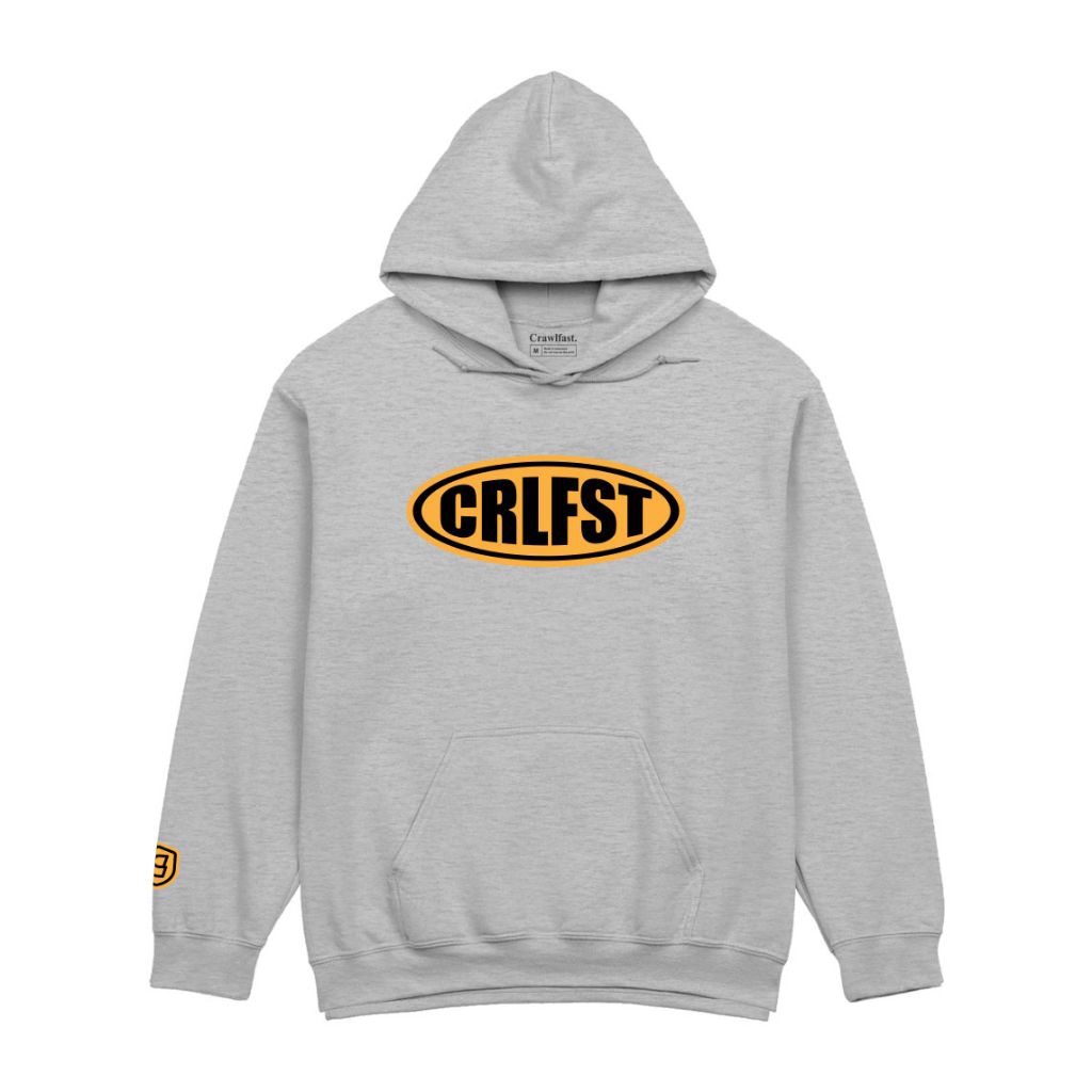 Crawlfast Hoodie OVLO Misty Katun CVC Fleece