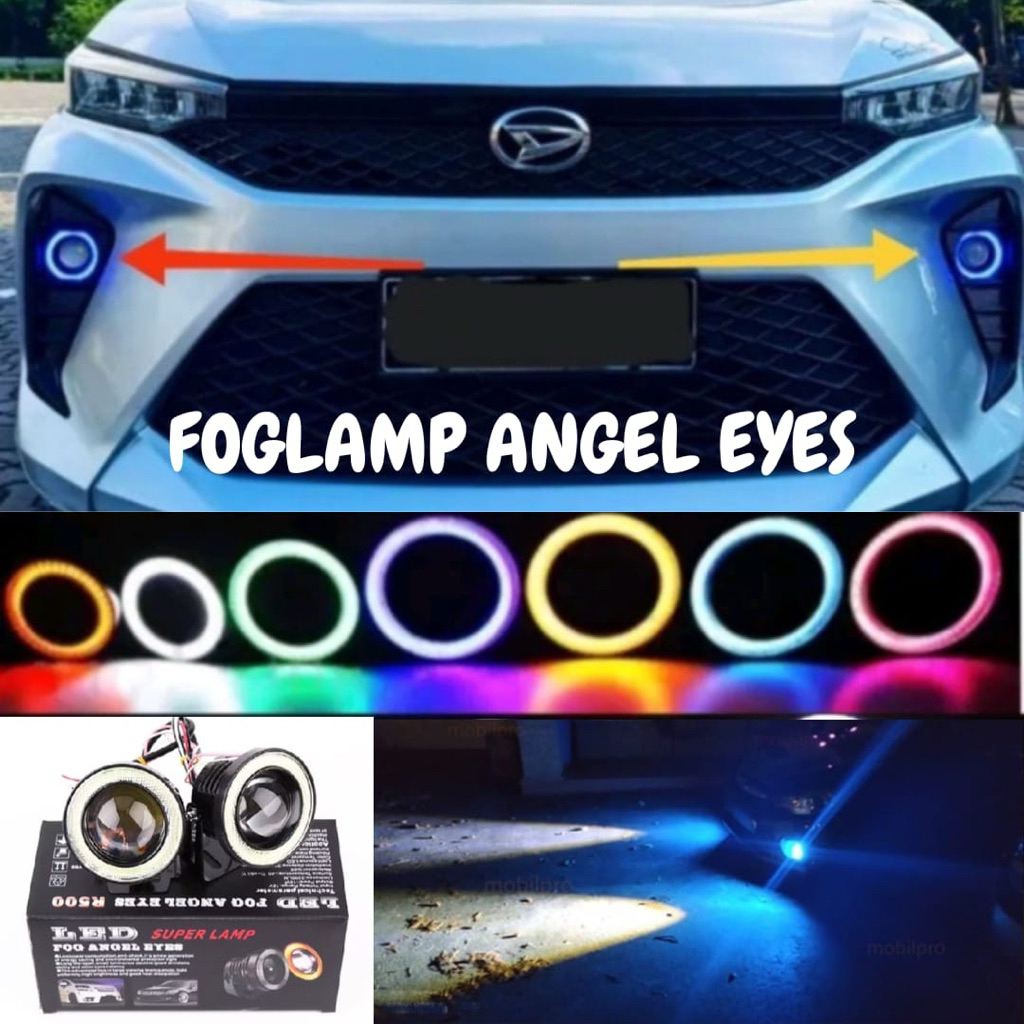 FOGLAMP LAMPU KABUT MOBIL AVANZA, XENIA, CALYA, SIGRA, AYLA, RUSH, TERIOS, FORTUNER, YARIS, VIOS, JA
