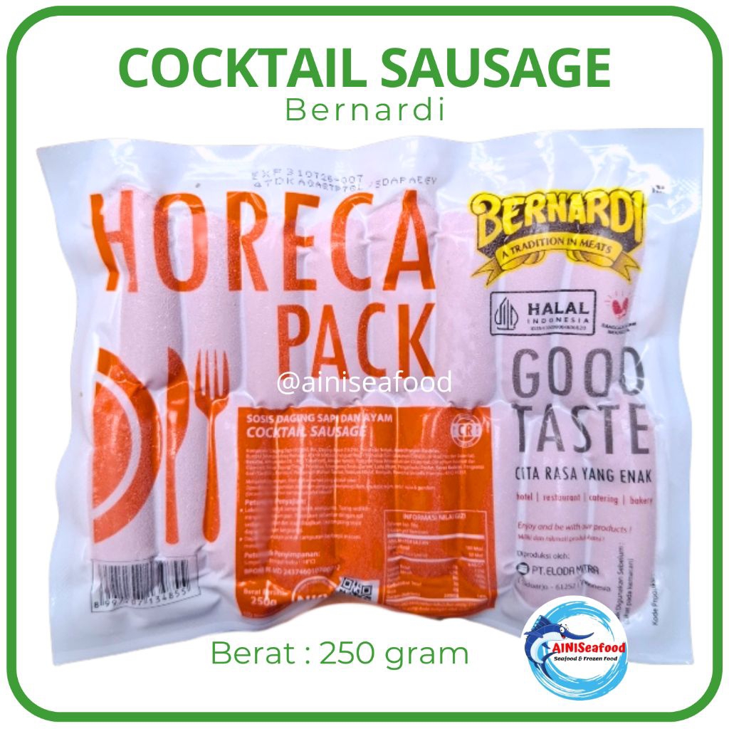 

Bernardi Sosis Cocktail 250 gram