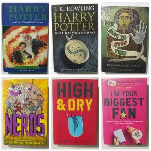 Novel Impor Hard Cover Harry Potter Dan Lainnya
