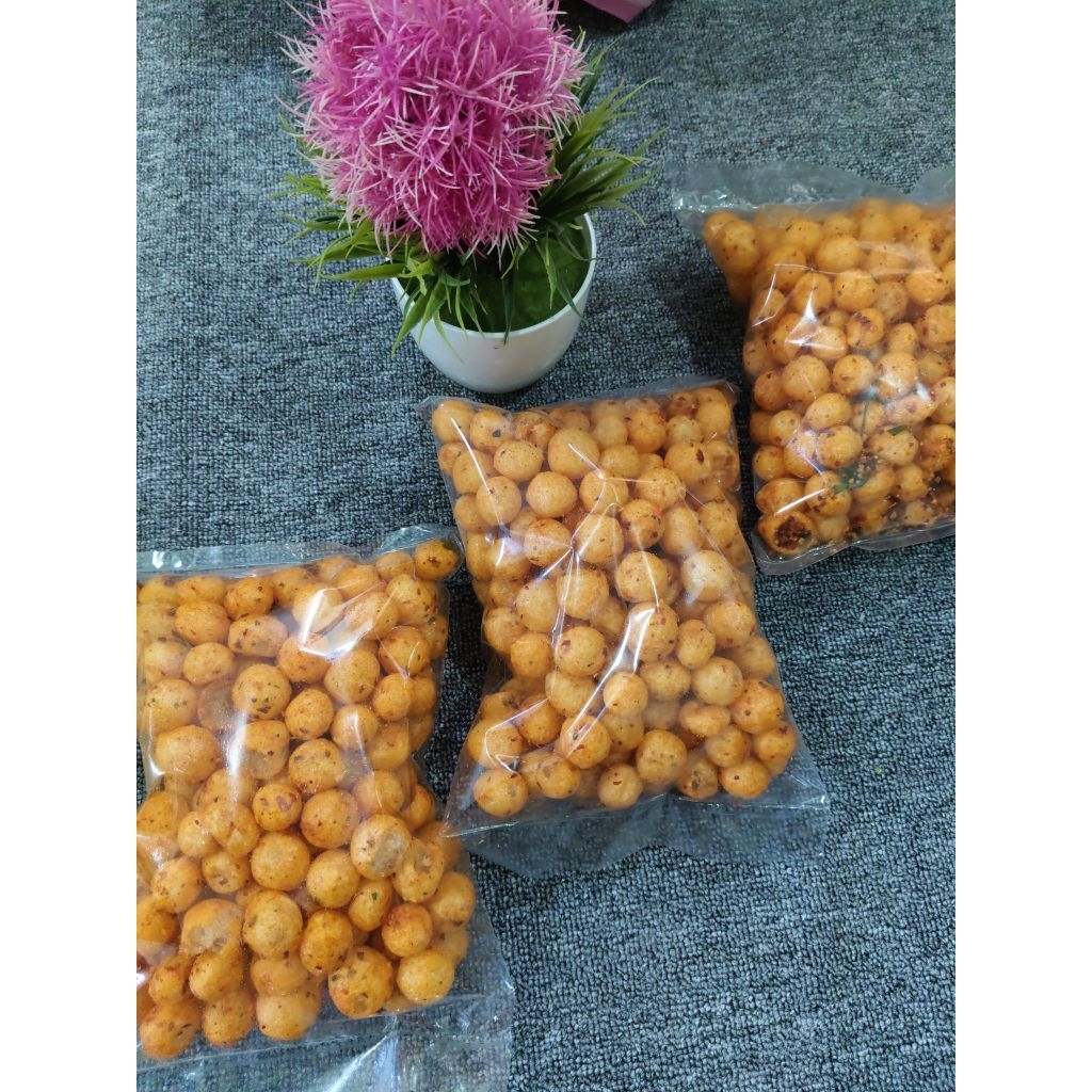 

Cinol kering 200gram / Cimol pedas kering / moring pedas