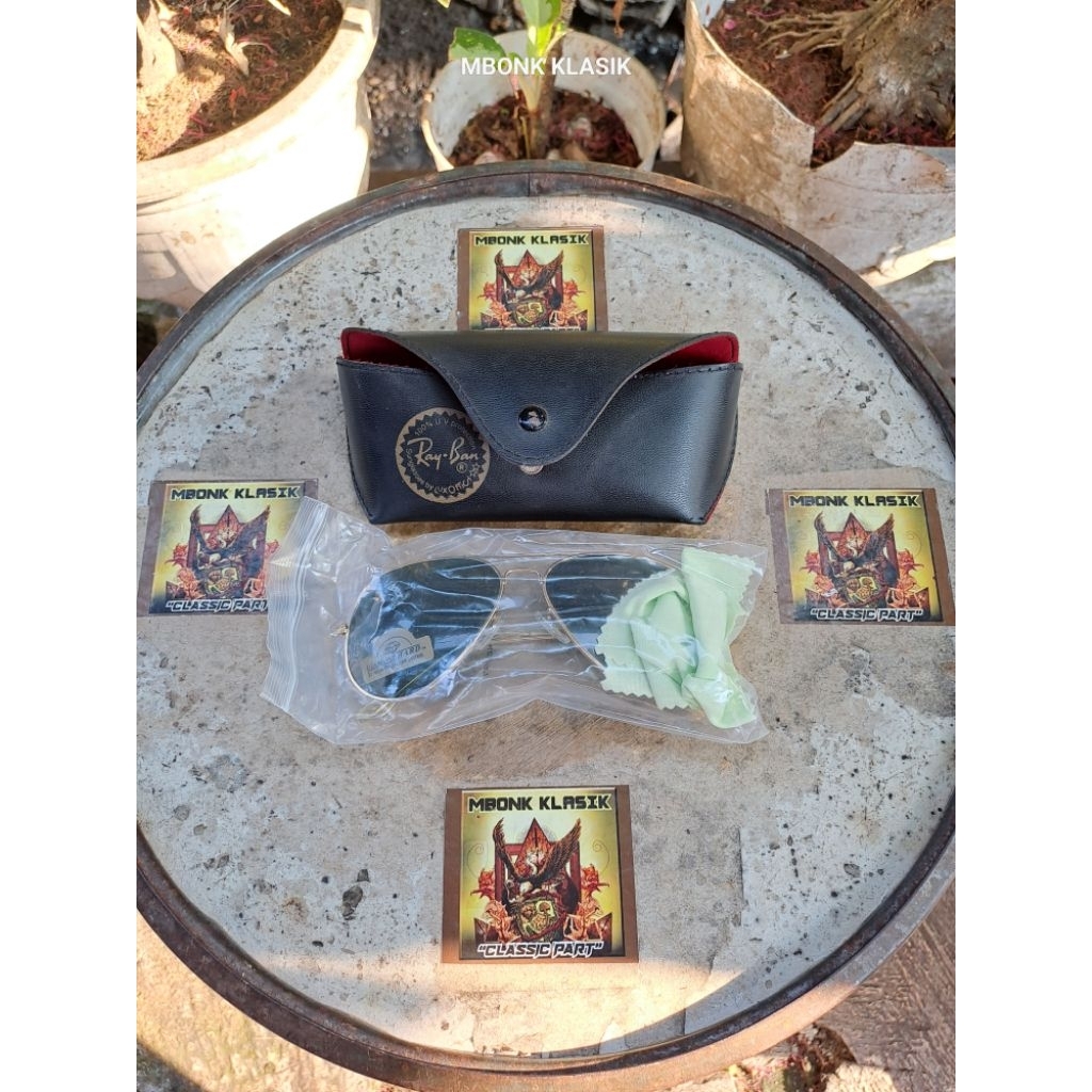 kacamata ray-ban ORIGINAL BARU kacamata ray ban kacamata hijau rayban kacamata rb kacamata vintage r