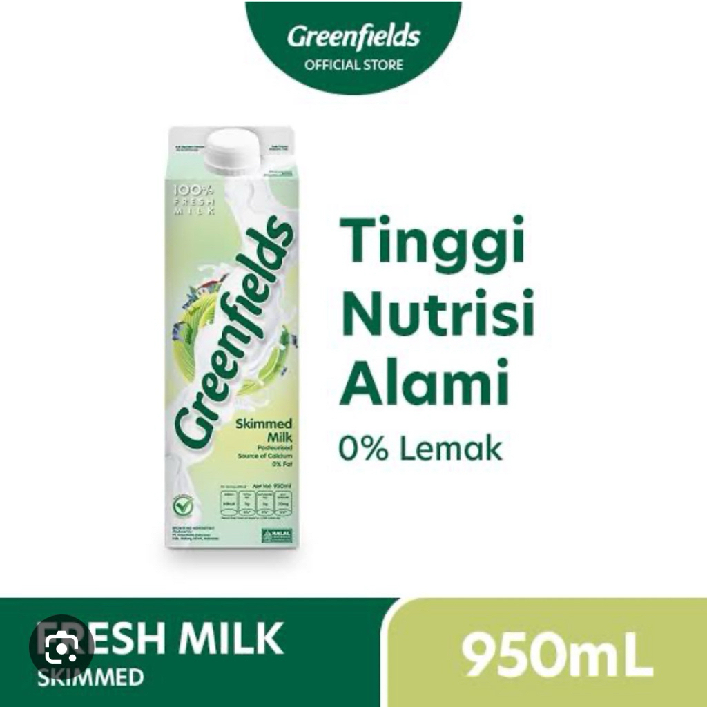 

GreenFields UHT 950ML skimmed Milk