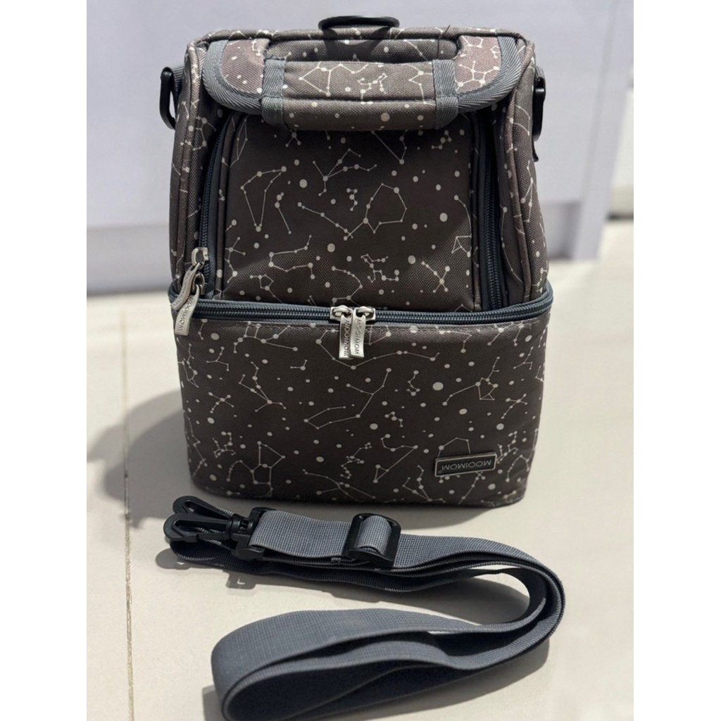 PRELOVED MOOIMOM BREASTMILK COOLER BAG BACKPACK ORIGINAL TAS PENDINGIN ASI TAS JINJING TAS RANSEL PE