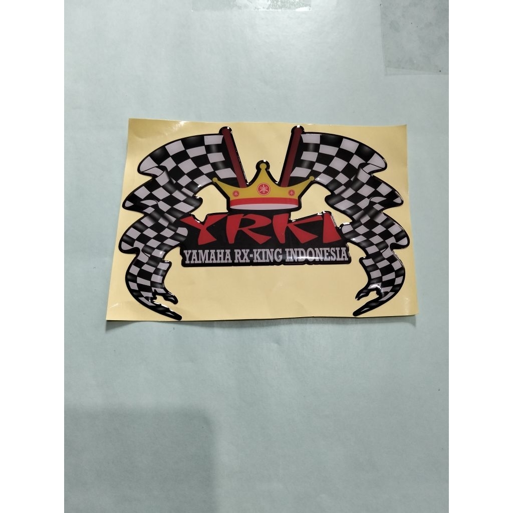 STIKER EMBLEM YAMAHA YRKI
