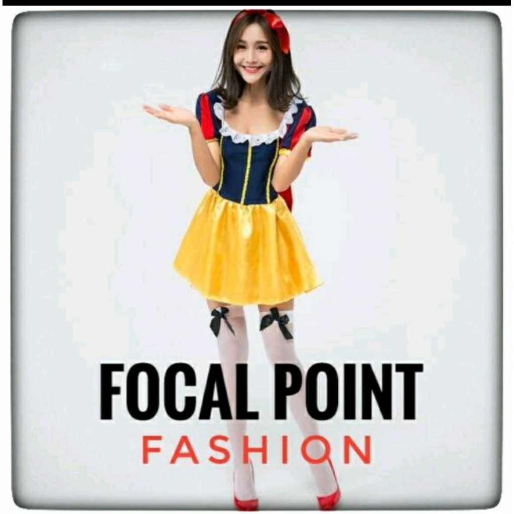 kostum snow white wanita dewasa Disney costume