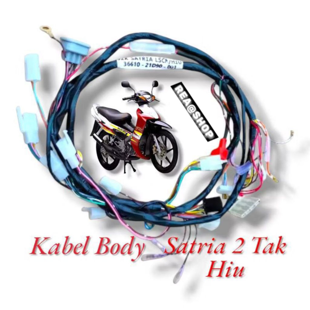 kabel body Suzuki satria 2tak hiu