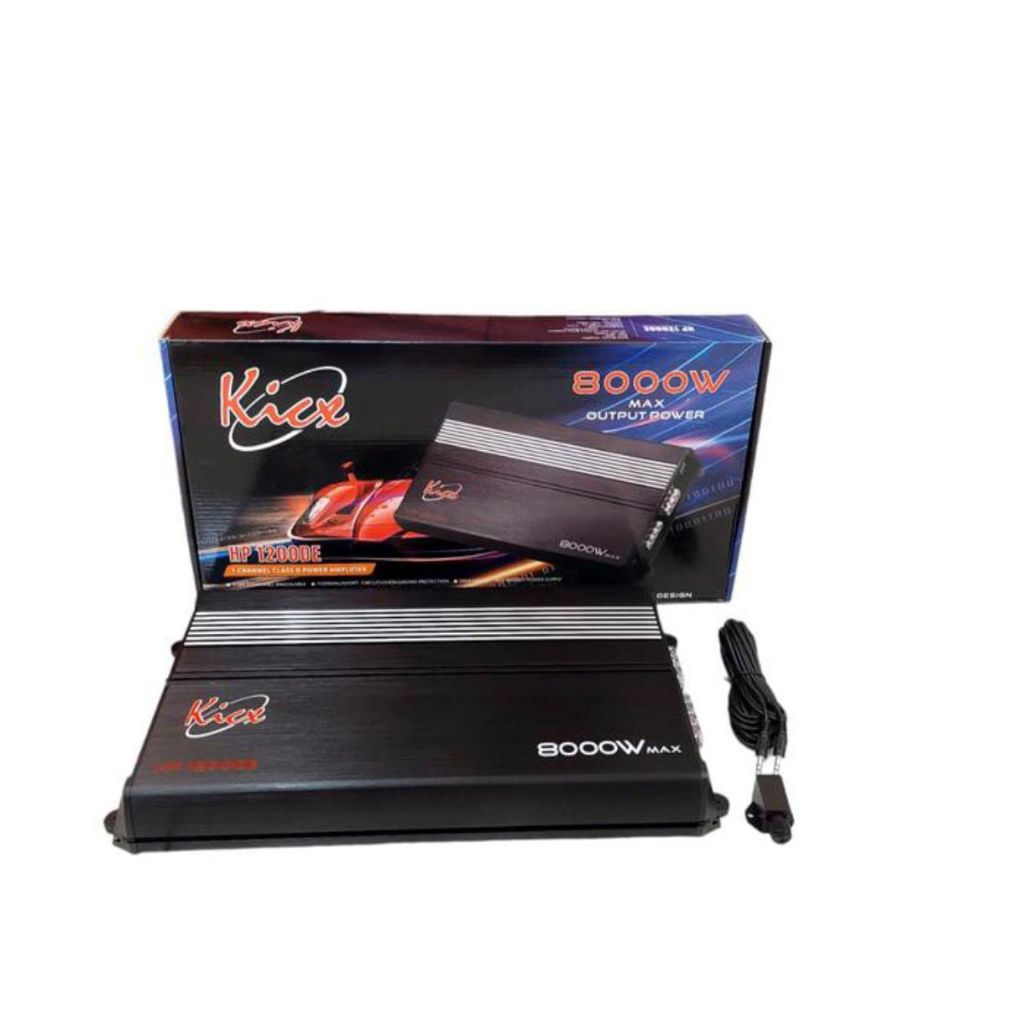 Monoblock Kicx HP 1200 DE - Power Monoblock Amplifier Class D