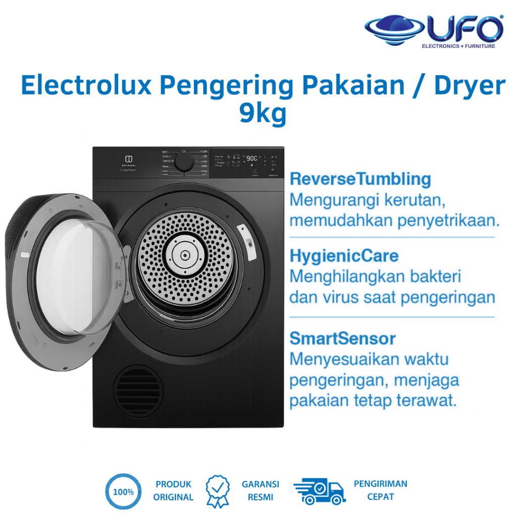 Electrolux UltimateCare 300 Venting Dryer 9 Kg EDV904N3SC