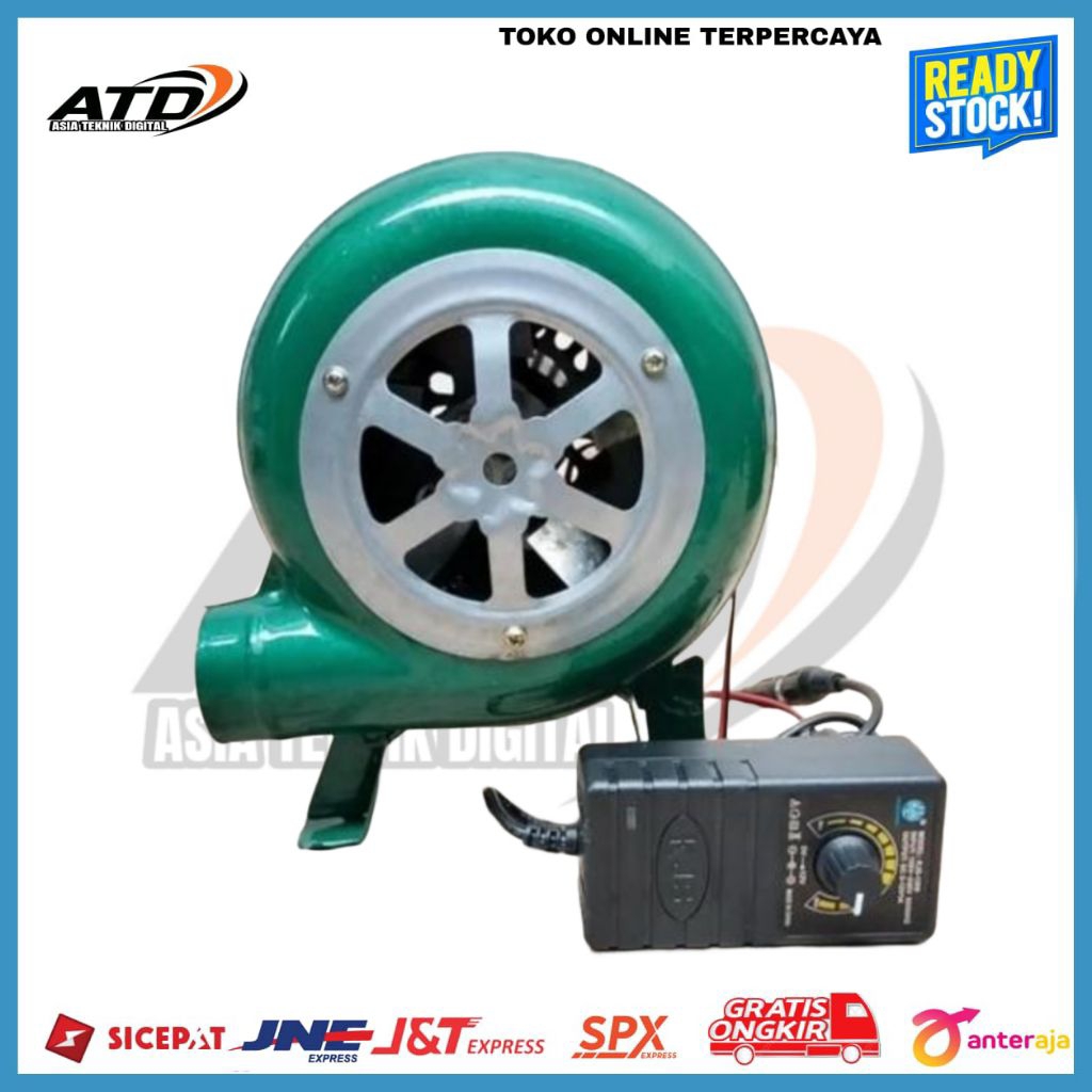 Mesin blower keong electic blower 1.5 inch kipas angin blower