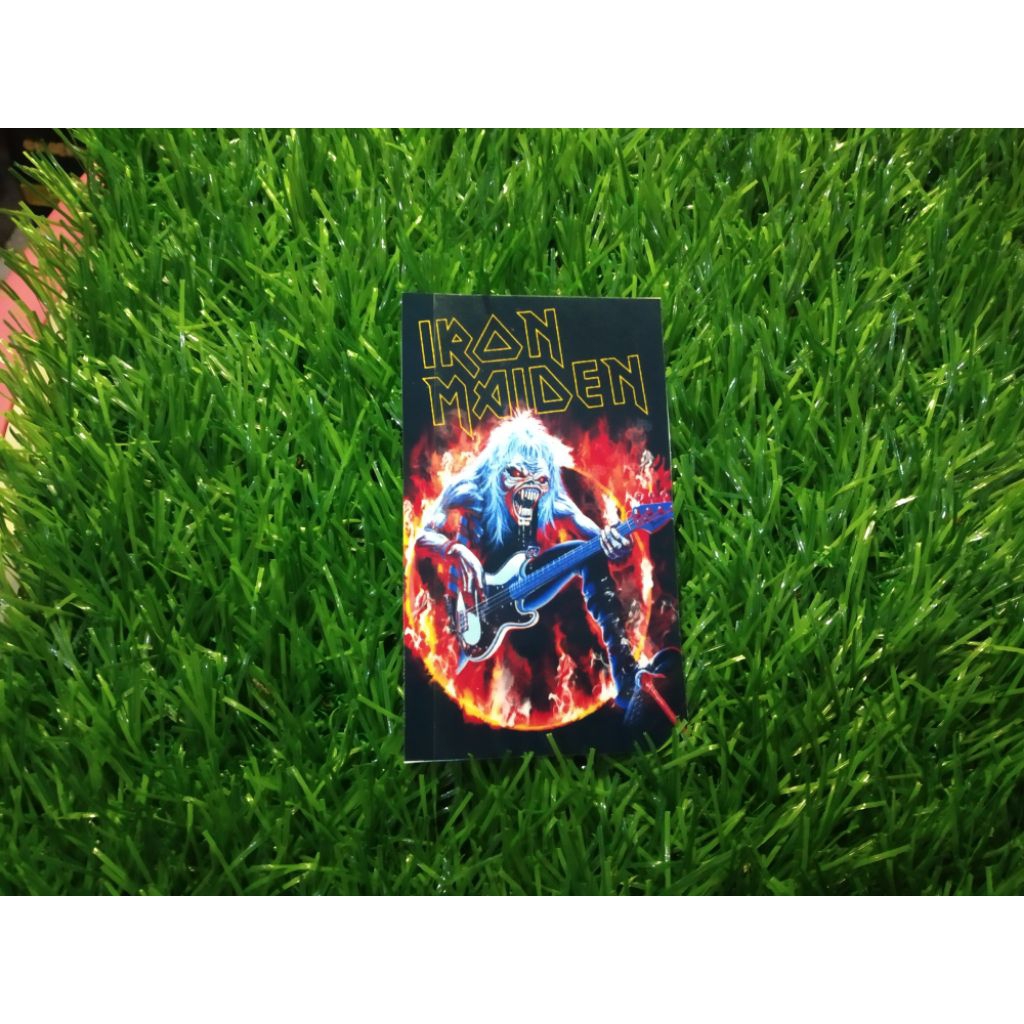 

stiker vinyl iron maiden