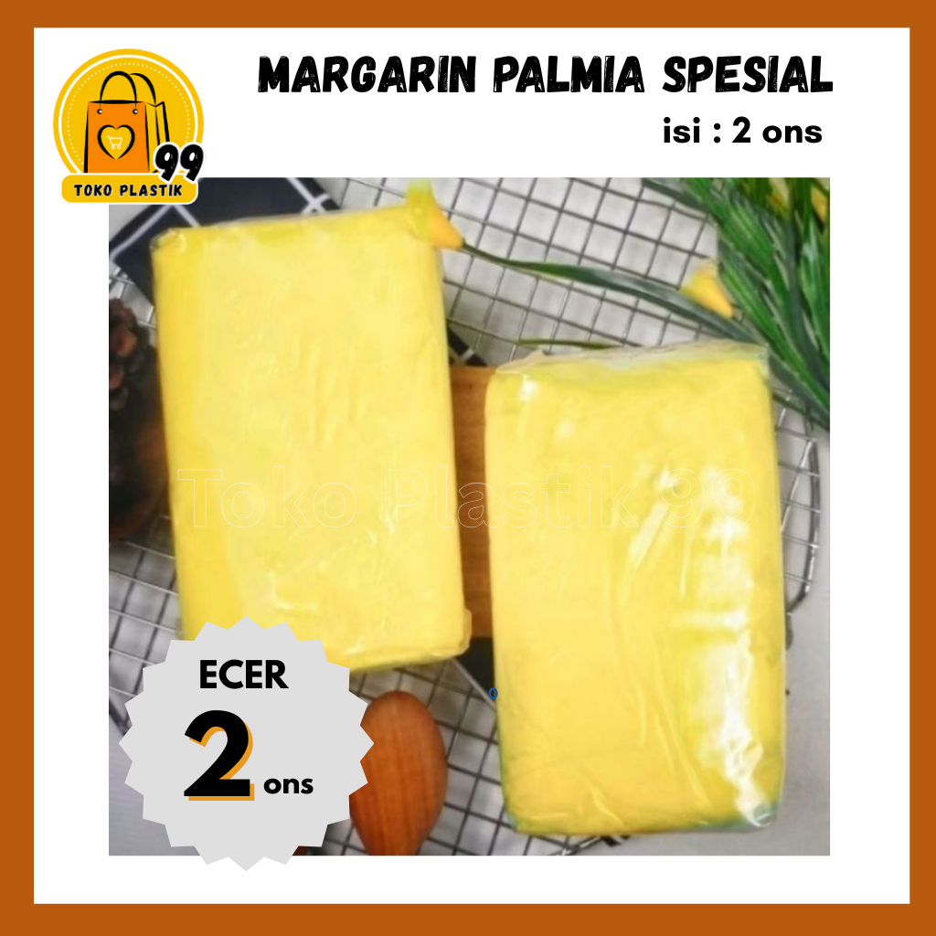 

[ECERAN!!!] ( 200 Gram) Margarin Palmia Spesial Ecer / Margarin Palmia 2ons / Mentega Palmia Murah / Mentega Serbaguna