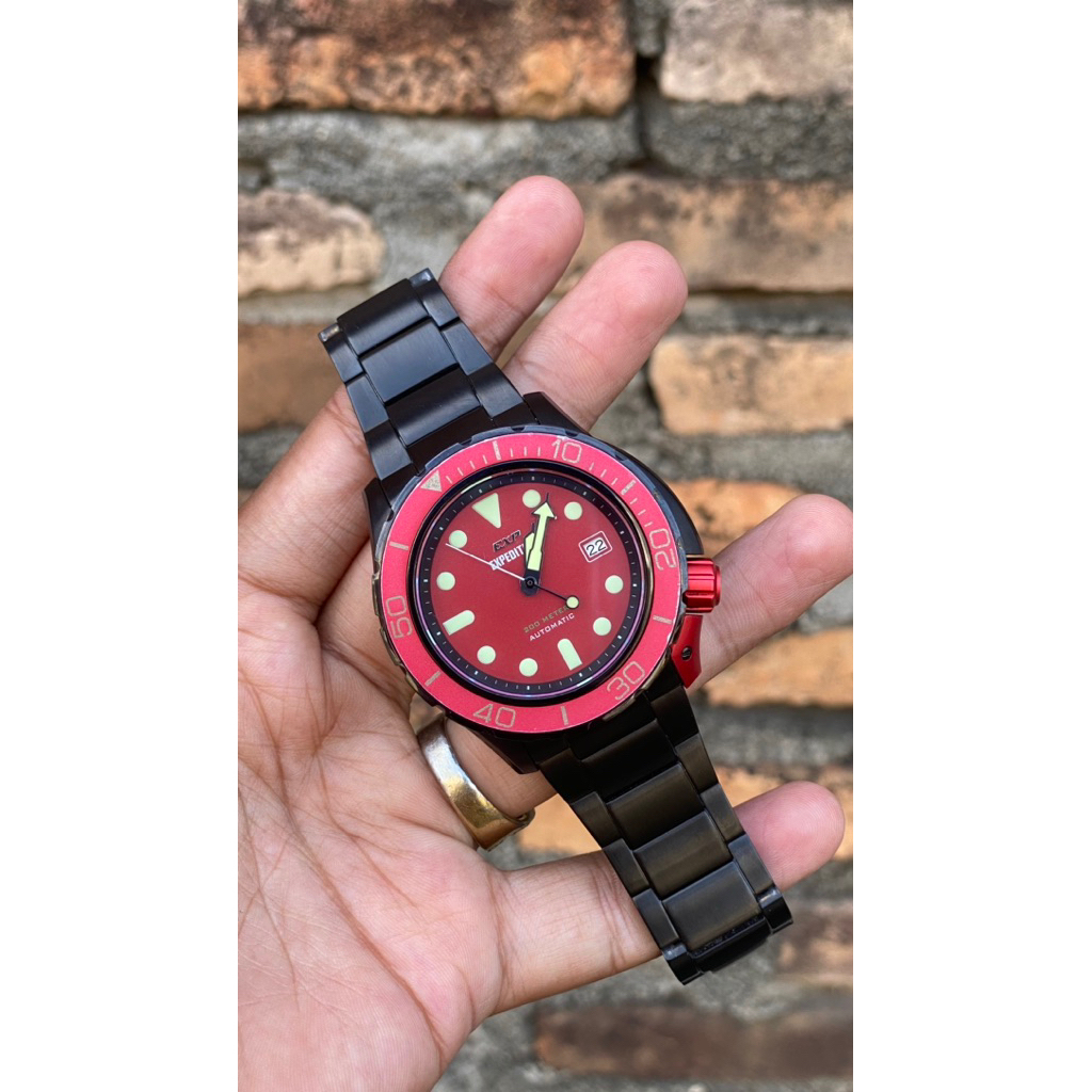 jam expedition diver series kondisi second fullset