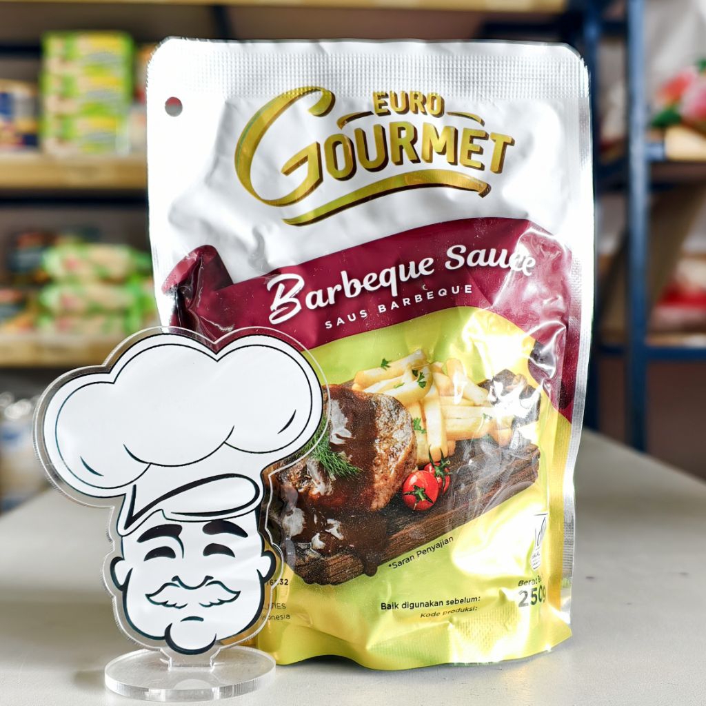 

Euro Gourmet Barbeque 250Gr / Saus BBQ Gourmet 250Gr / Saus Barbeque 250Gr