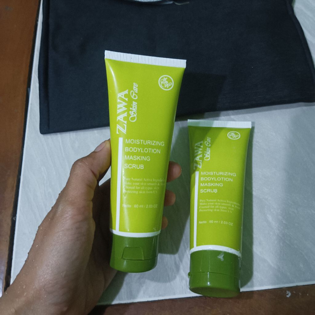 Cream Zawa Skincare Kemasan Tube