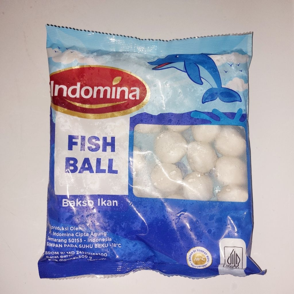 

INDOMINA Fish Ball Bakso Ikan 500 gr