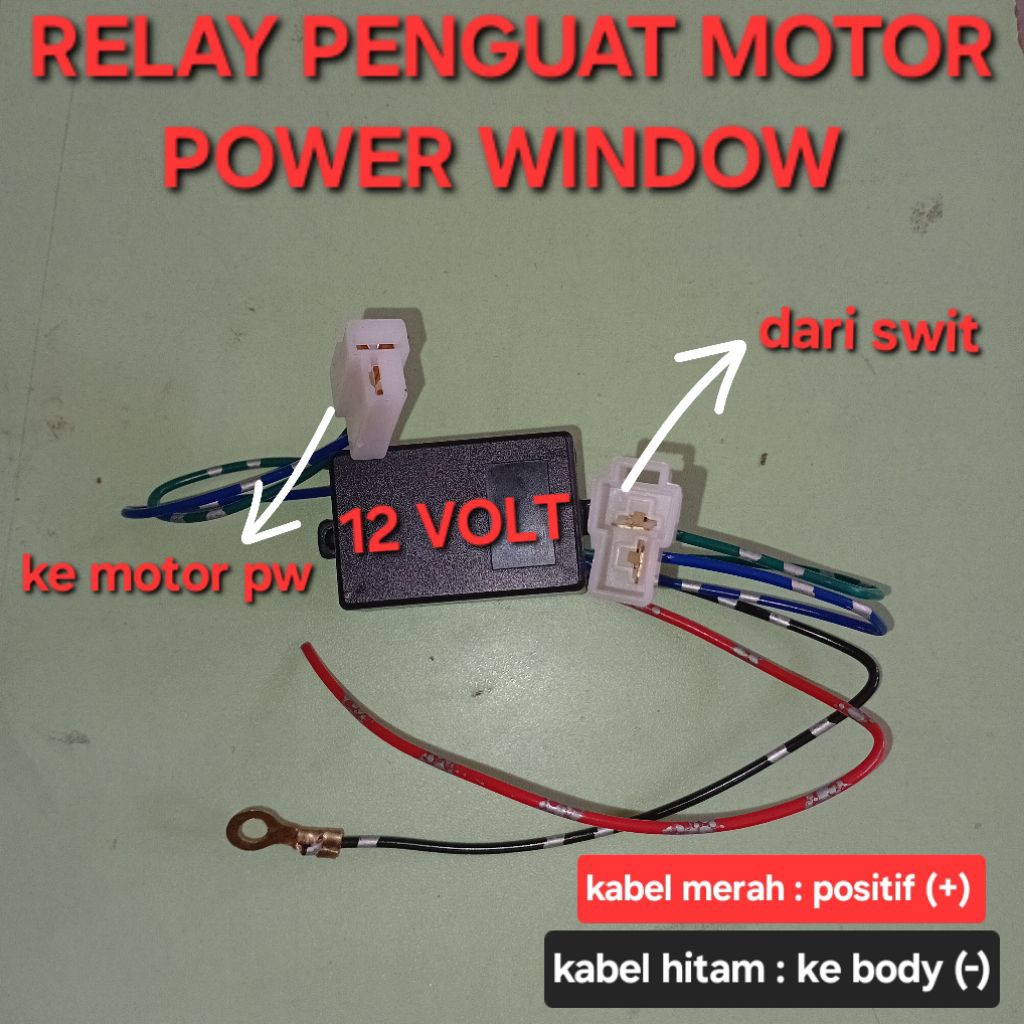 relay.penguat.power.window