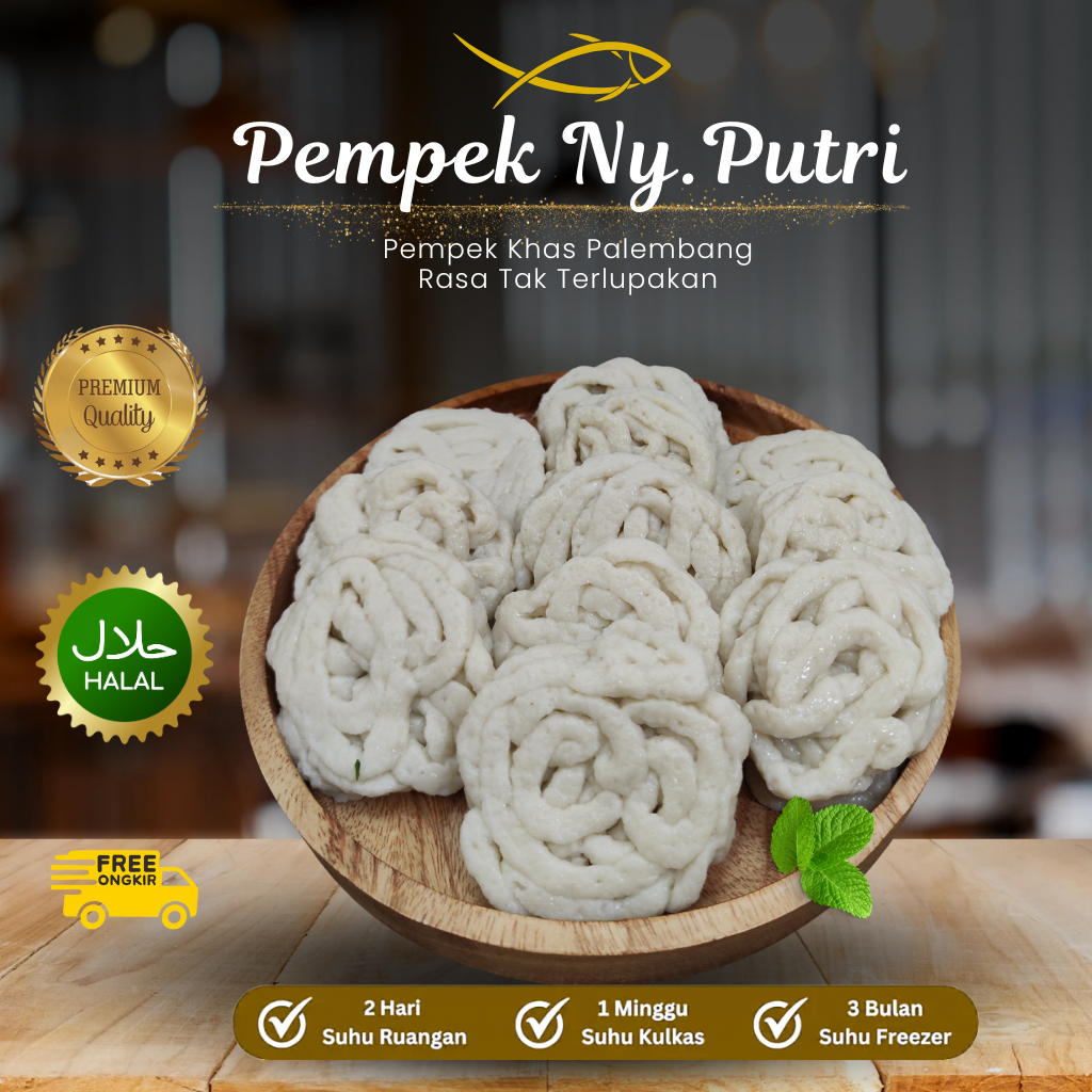 

Pempek Keriting 10 Pcs | Pempek Premium Khas Palembang