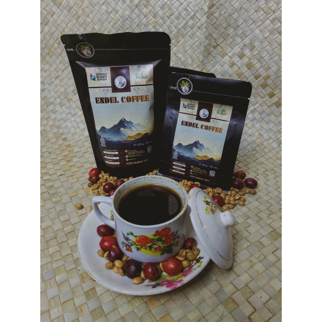 

Endel Coffee 150 Gram - Produk Kopi Tani 94 Sewengen
