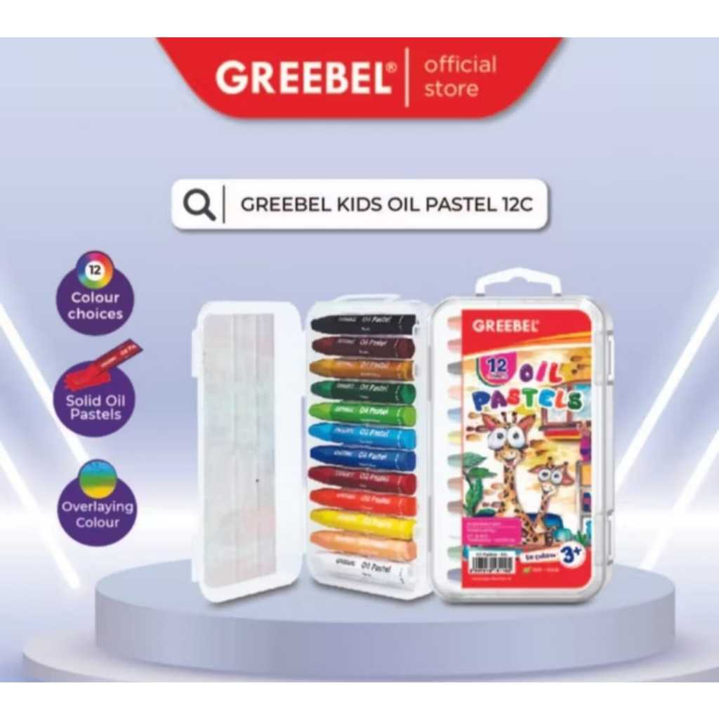 

Crayo Greebel 12 Warna / Oil Pastel Greebel 12 Warna