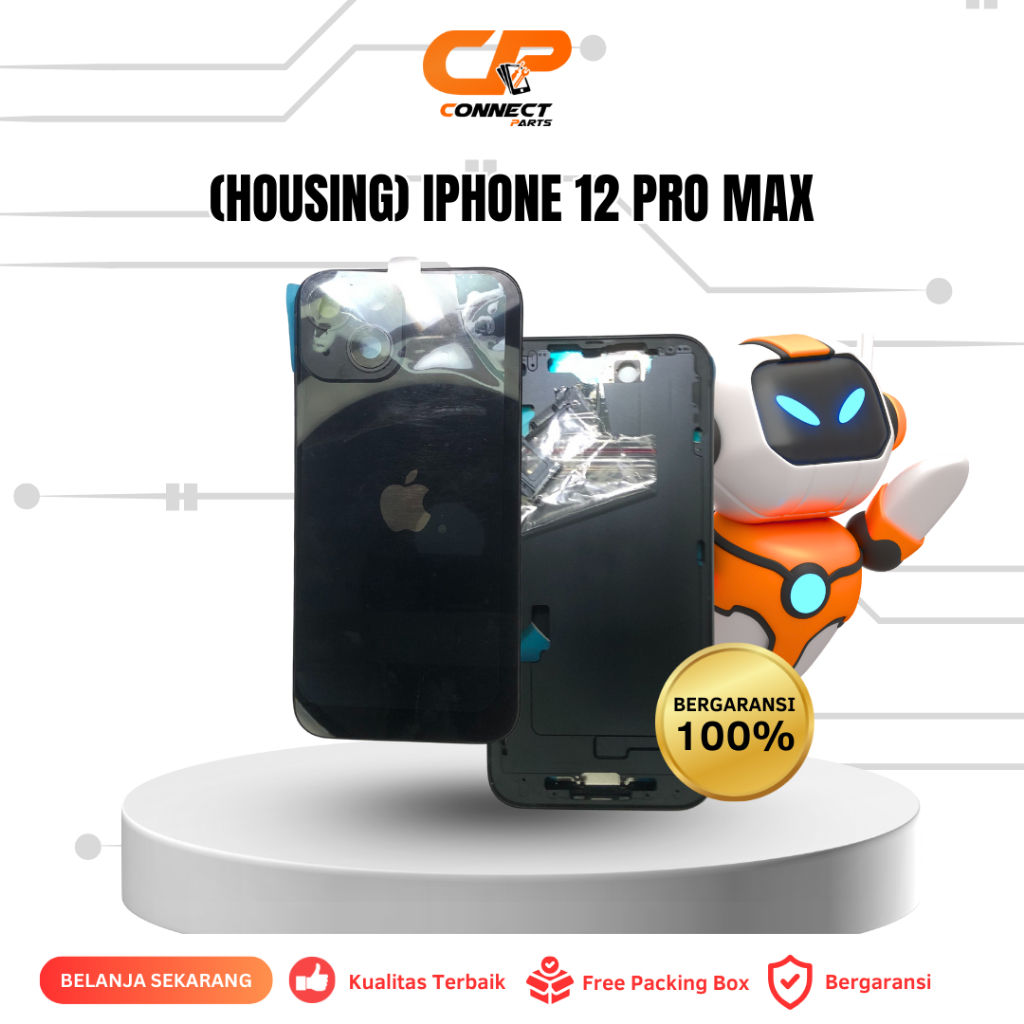 (HOUSING) IPHONE 12 PRO MAX GRAPHITE GREY