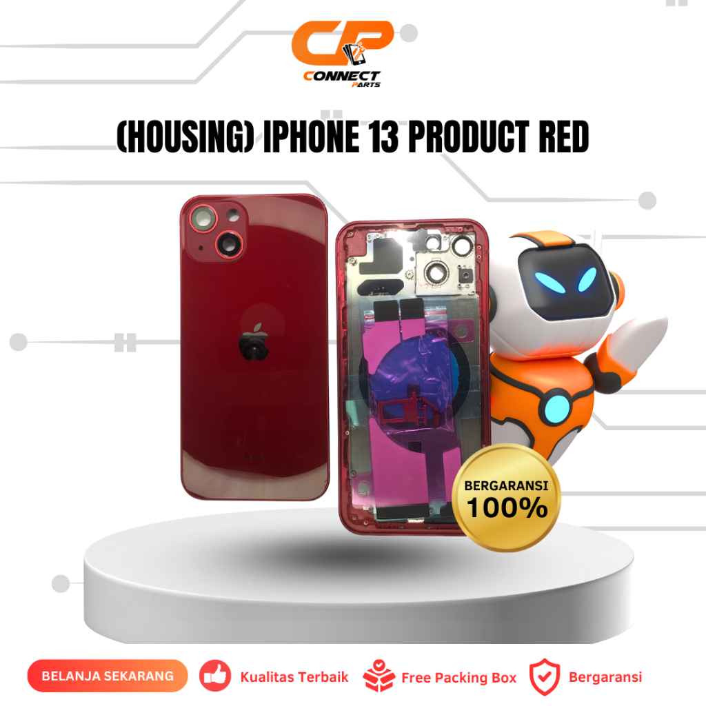 (HOUSING) IPHONE 13 PRODUCT RED