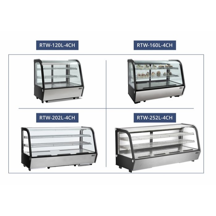 GEA Counter Top Cake Showcase / Kulkas Khusus Kue / Showcase Kue / Cake Showcase Garansi Resmi GEA