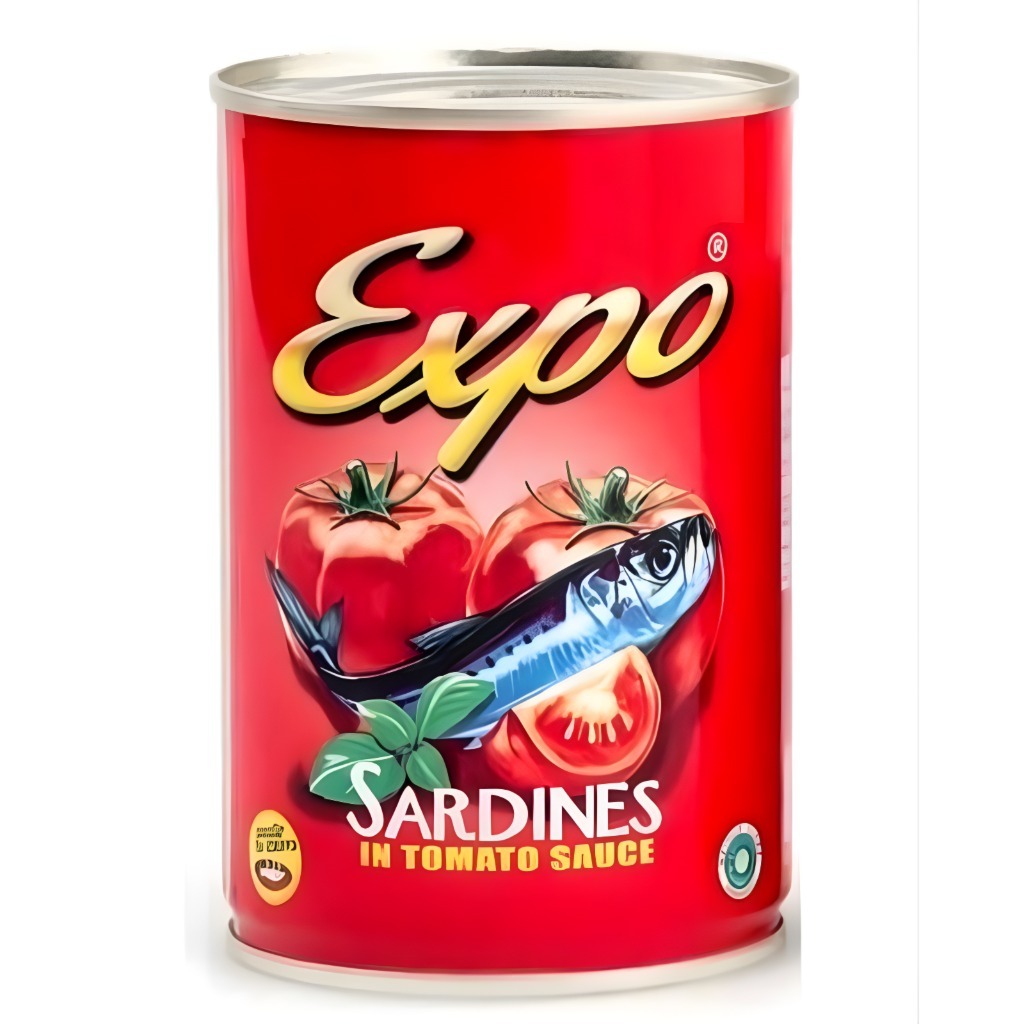 sarden sardines kaleng expo saus tomat 425