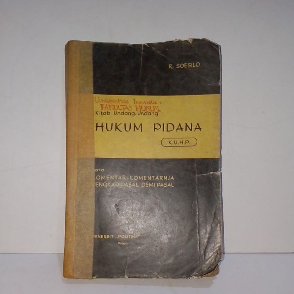 KITAN UNDANG-UNDANG HUKUM PIDANA