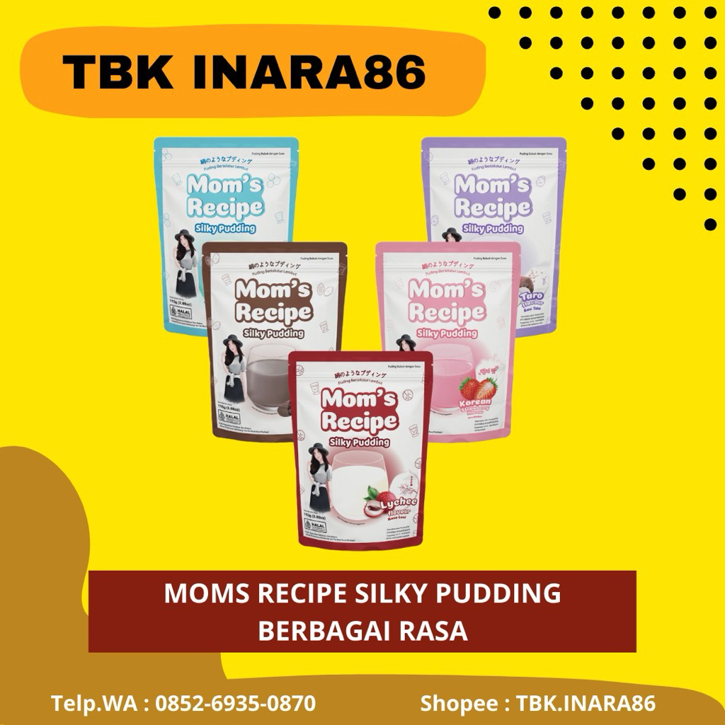 

Pudding Instan Mom’s Recipe – Puding Praktis Lembut & Enak Moms