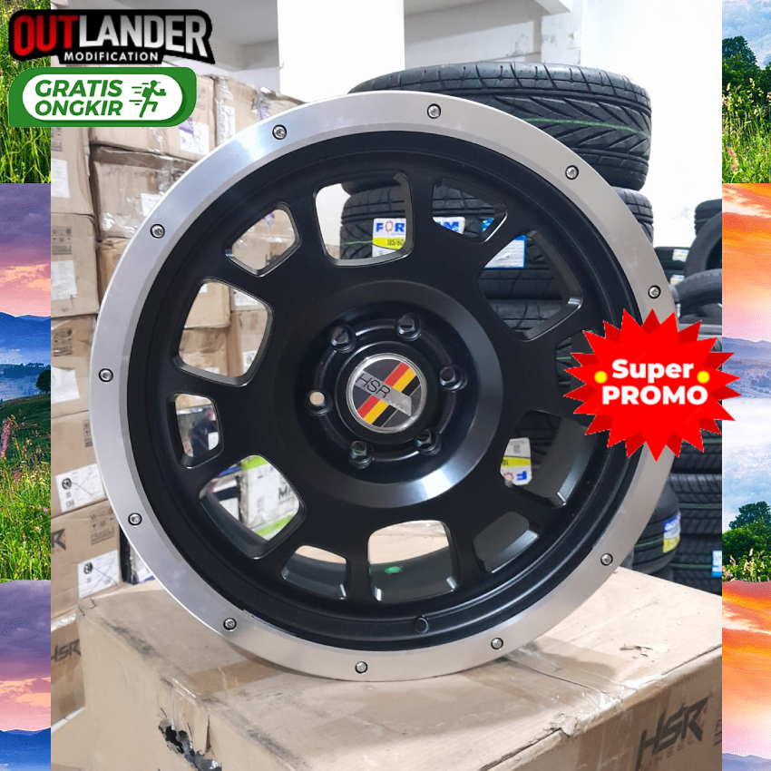 velg mobil Pajero Sport Strada Triton Fortuner Hilux Double Land Cruiser Prado dll hsr troche R20
