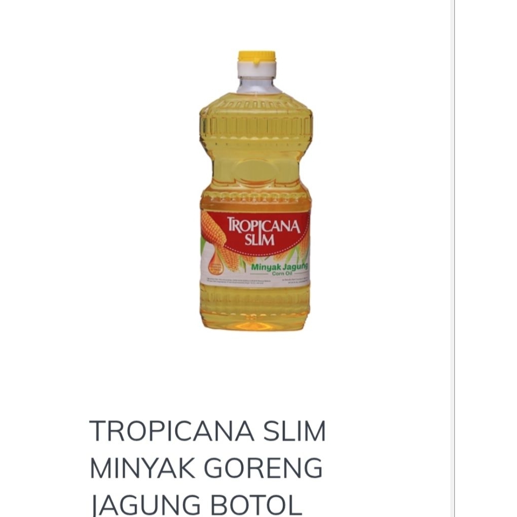 Tropicana slim minyak goreng jagung botol 964ML