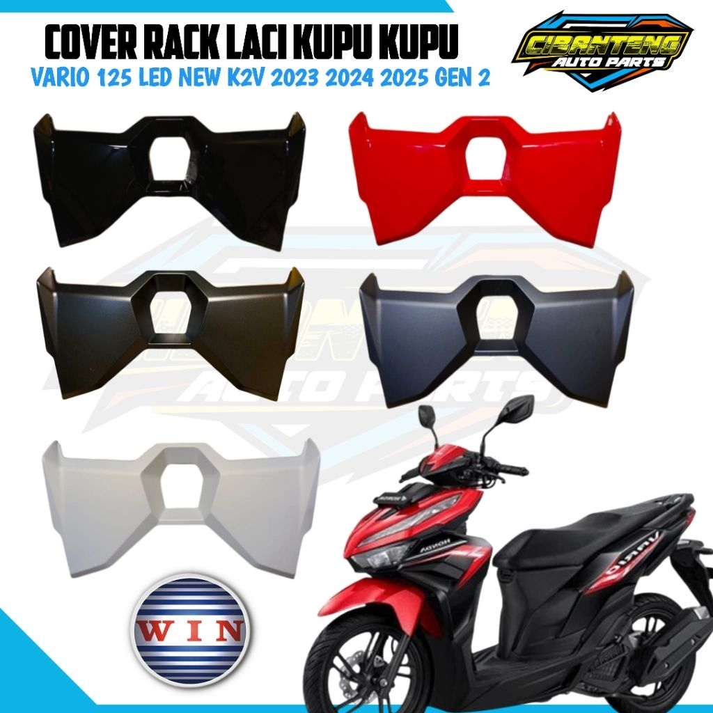 Cover rack Laci Kupu Kupu Honda Vario 125 Led New K2V Gen 2 Merk win