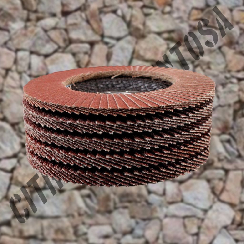 MATA GERINDA AMPLAS SUSUN 4" AMPLAS TUMPUK  BATU GERINDA SUSUN