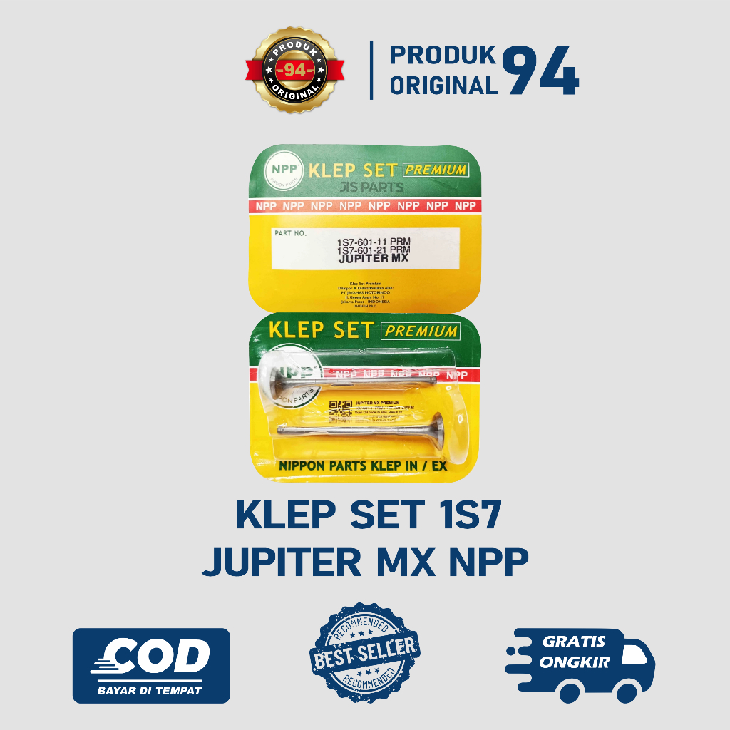 PAYUNG KLEP TIPE 1S7 MOTOR YAMAHA JUPITER MX 135, JUPITER MX NEW, VIXION, VIXION NEW ORIGINAL NPP