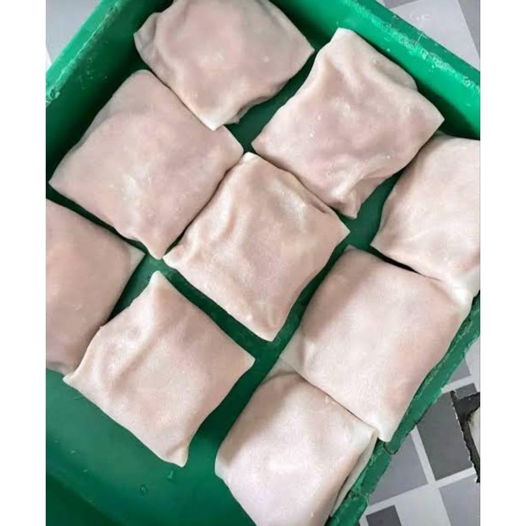 

Dimsum goreng keju lumerrr gendut gemoy full daging ayam bagian paha