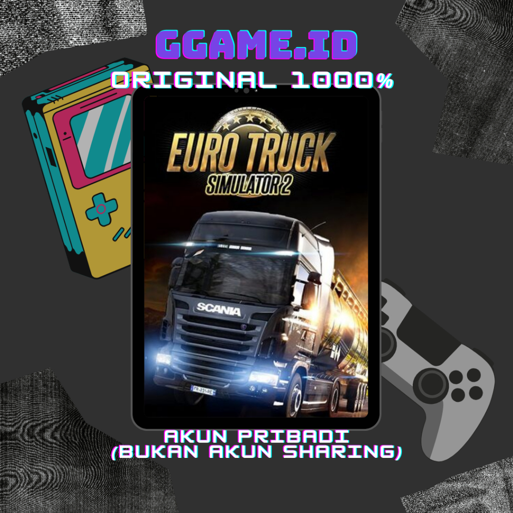 Euro Truck Simulator 2 - Game PC - Game Steam - Akun Pribadi (bukan sharing)