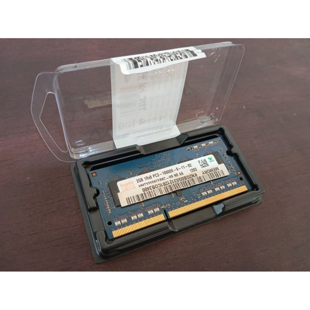 RAM Laptop DDR3 Hynix 2GB 1Rx8 PC3-10600S 1333MHz