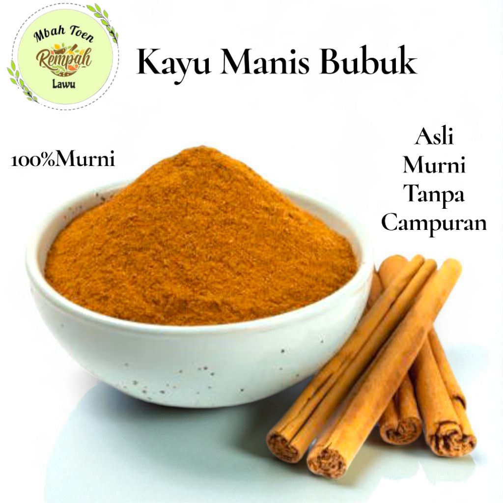 

Kayu Manis Bubuk Grade A 1Kg Murni/Bubuk Kayu Manis 1kg Murni