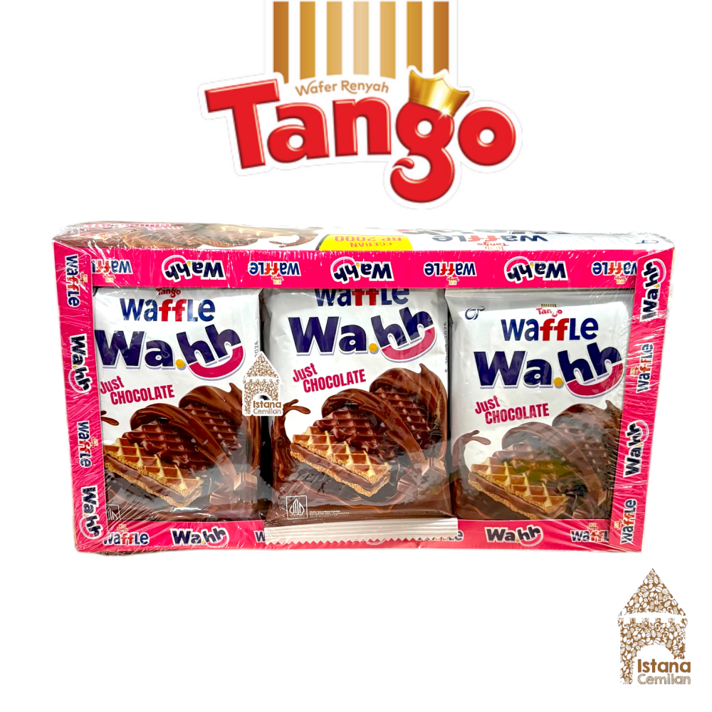 

Tango Waffle Wahh Wafer Salut Cokelat PACK (isi 12 pcs)